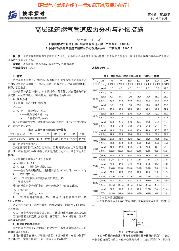 高層建筑燃氣管道應力分析與補償措施.png