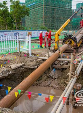 杭州燃氣濱江二通道穿越錢塘江 將為濱江、蕭山北及亞運場館供氣