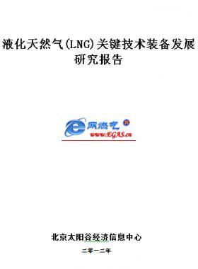 液化天然氣(LNG)關(guān)鍵技術(shù)裝備發(fā)展研究報告WORD版